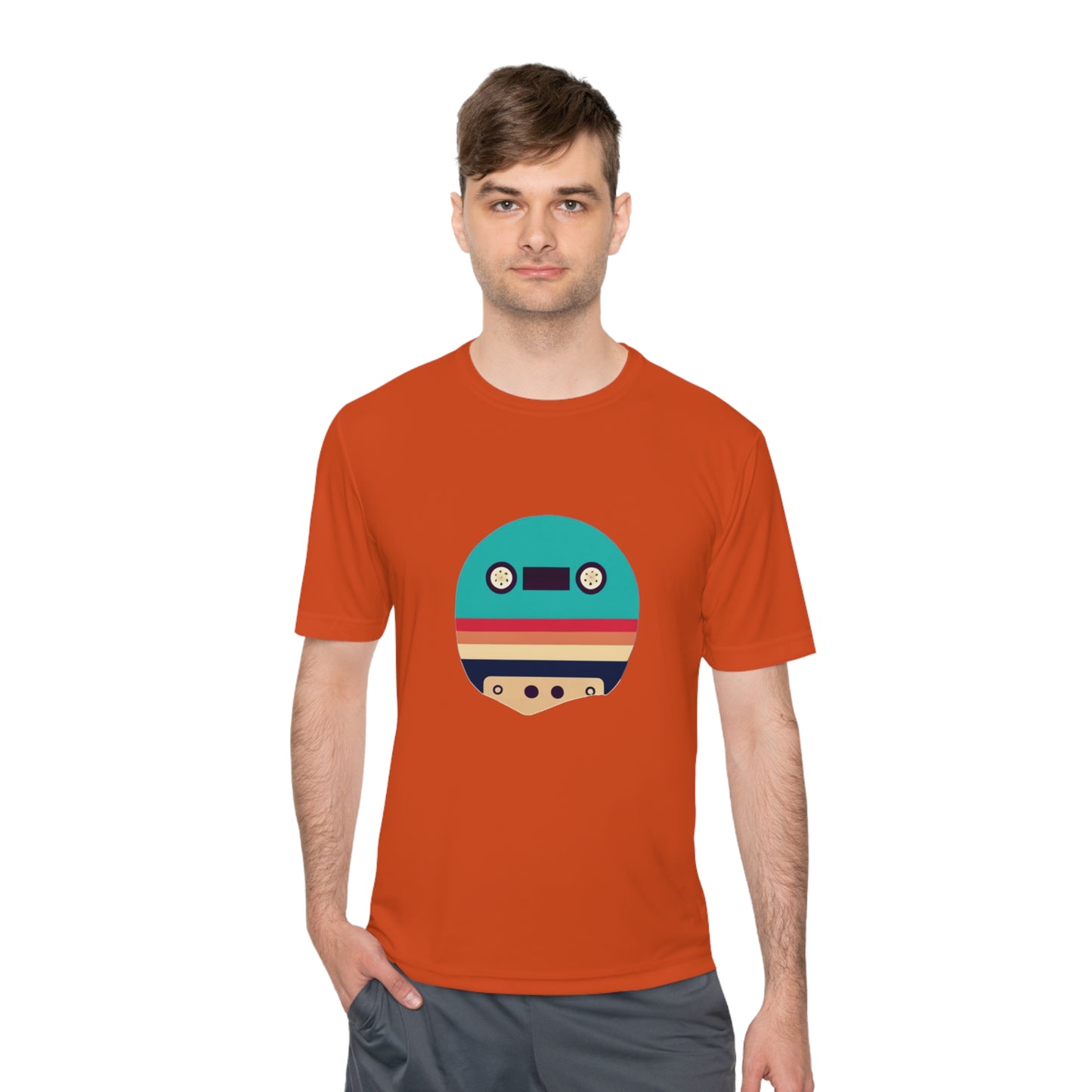 Cassette Logo Unisex Moisture Wicking Tee