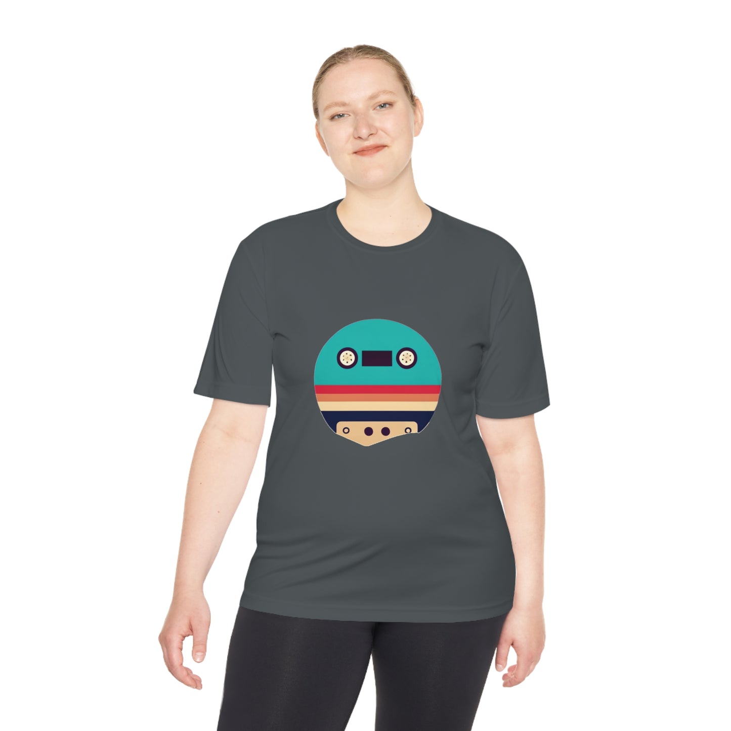 Cassette Logo Unisex Moisture Wicking Tee
