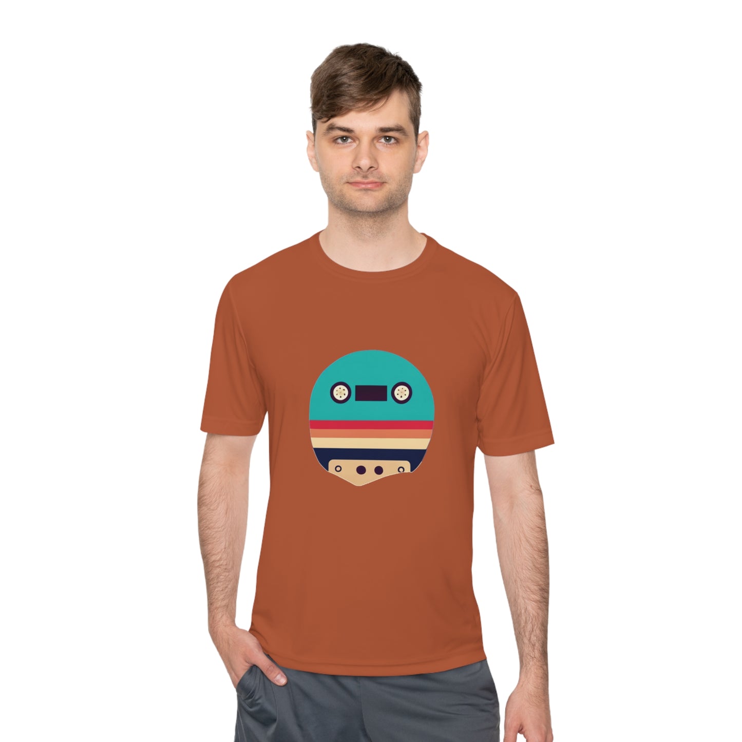 Cassette Logo Unisex Moisture Wicking Tee