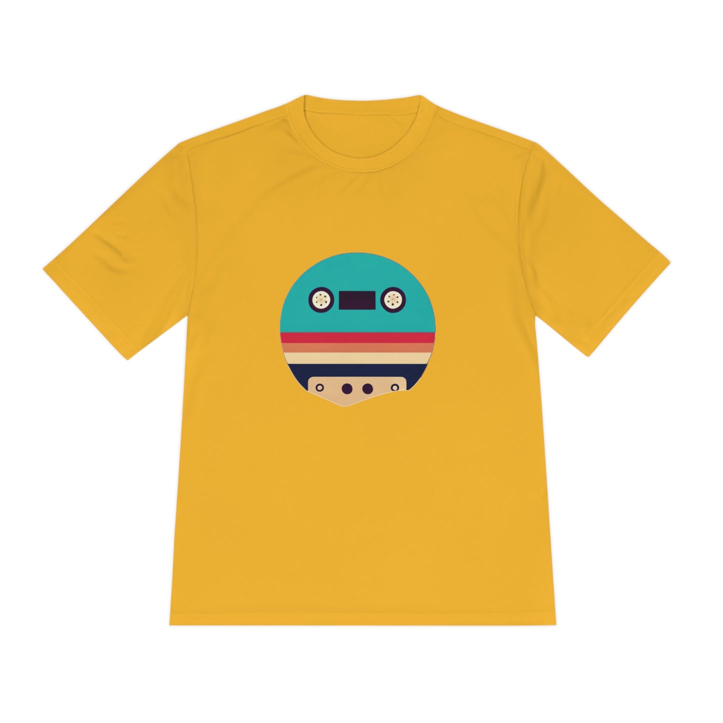 Cassette Logo Unisex Moisture Wicking Tee