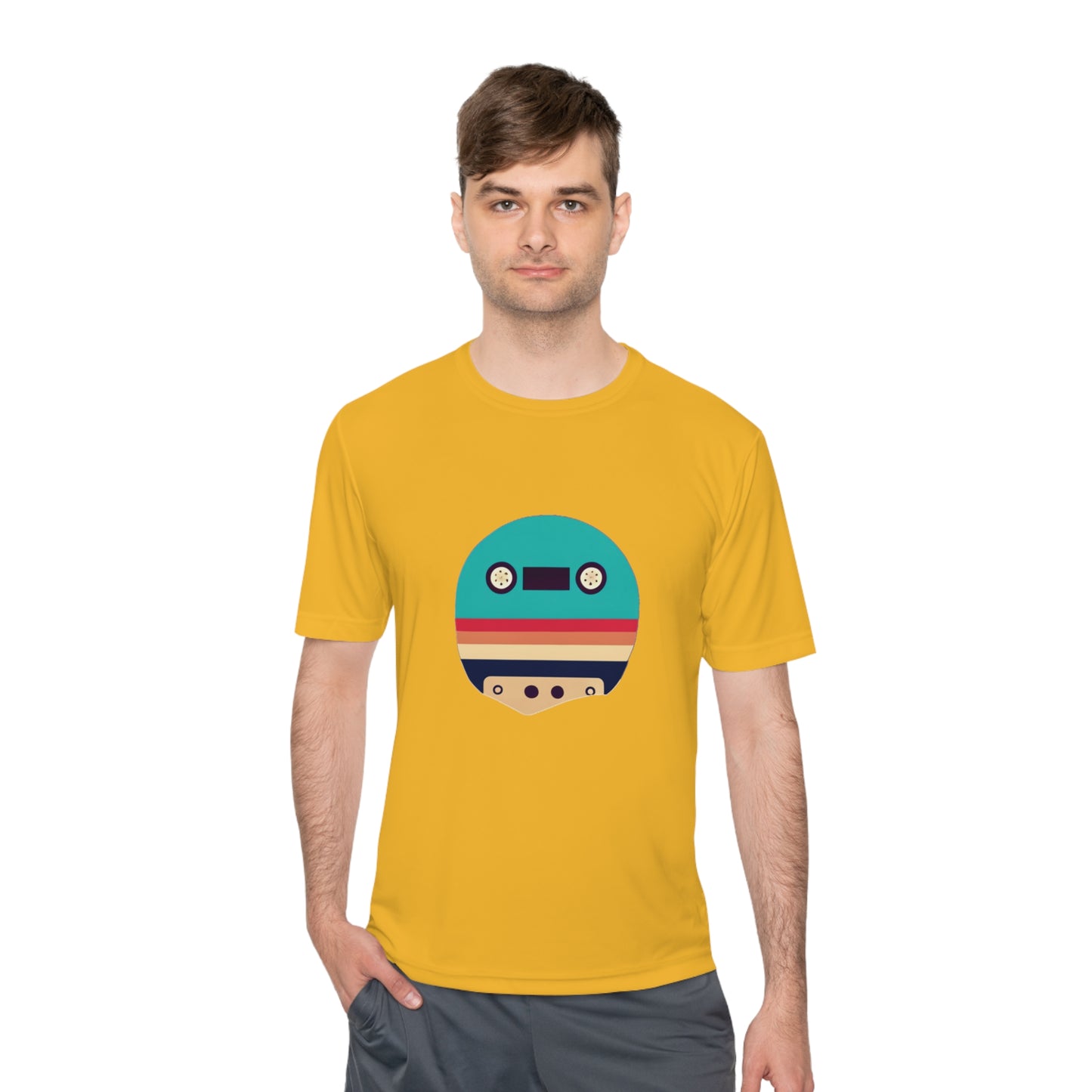 Cassette Logo Unisex Moisture Wicking Tee