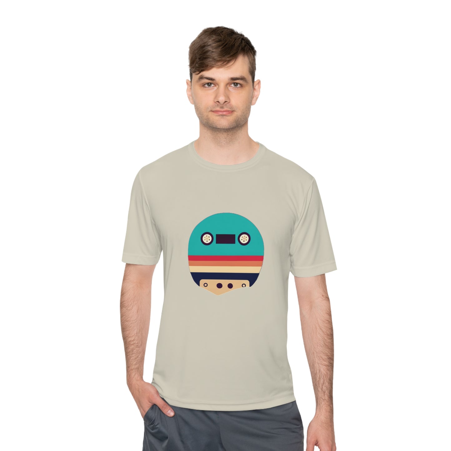 Cassette Logo Unisex Moisture Wicking Tee