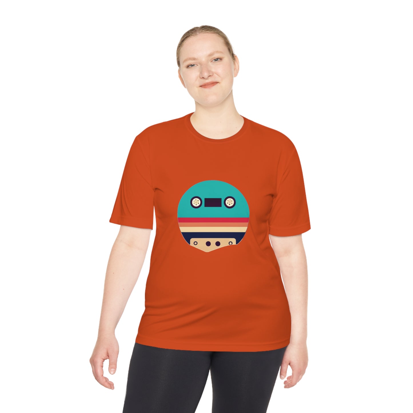 Cassette Logo Unisex Moisture Wicking Tee