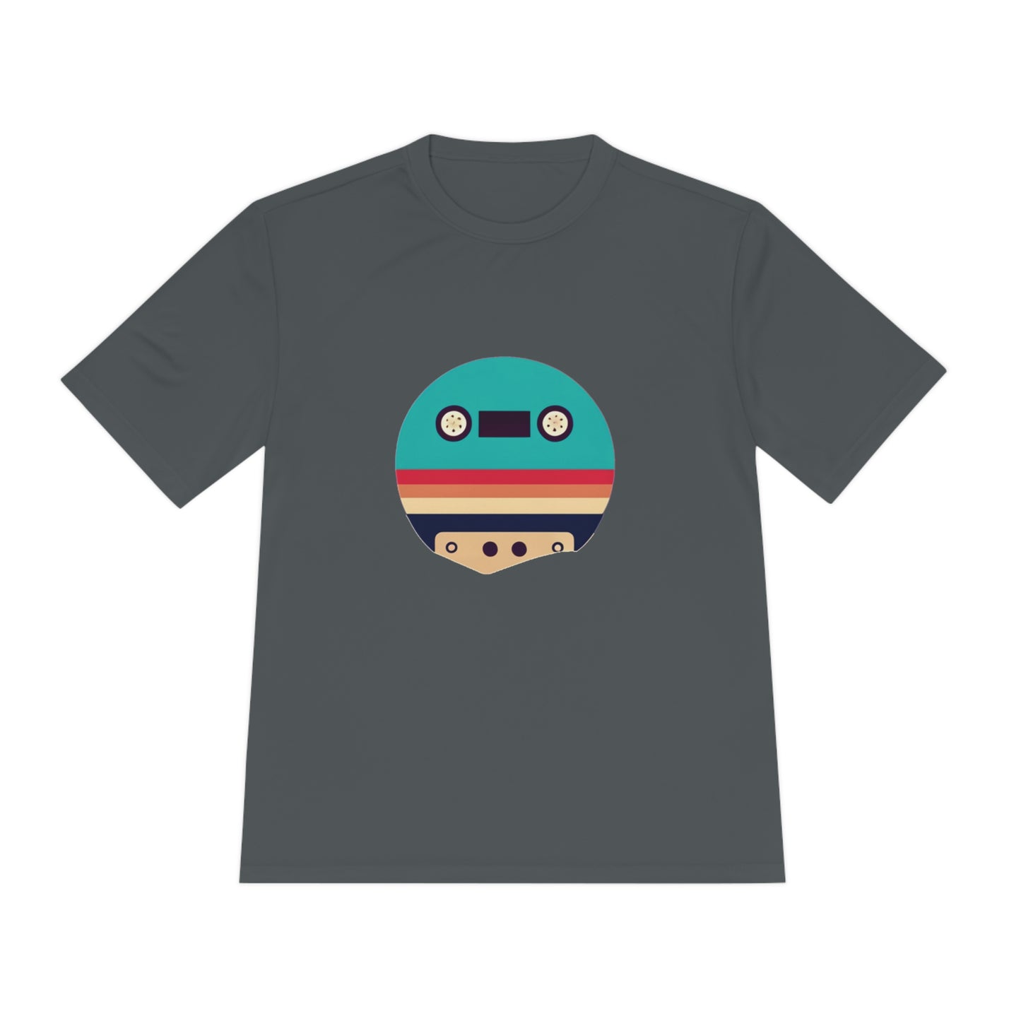 Cassette Logo Unisex Moisture Wicking Tee