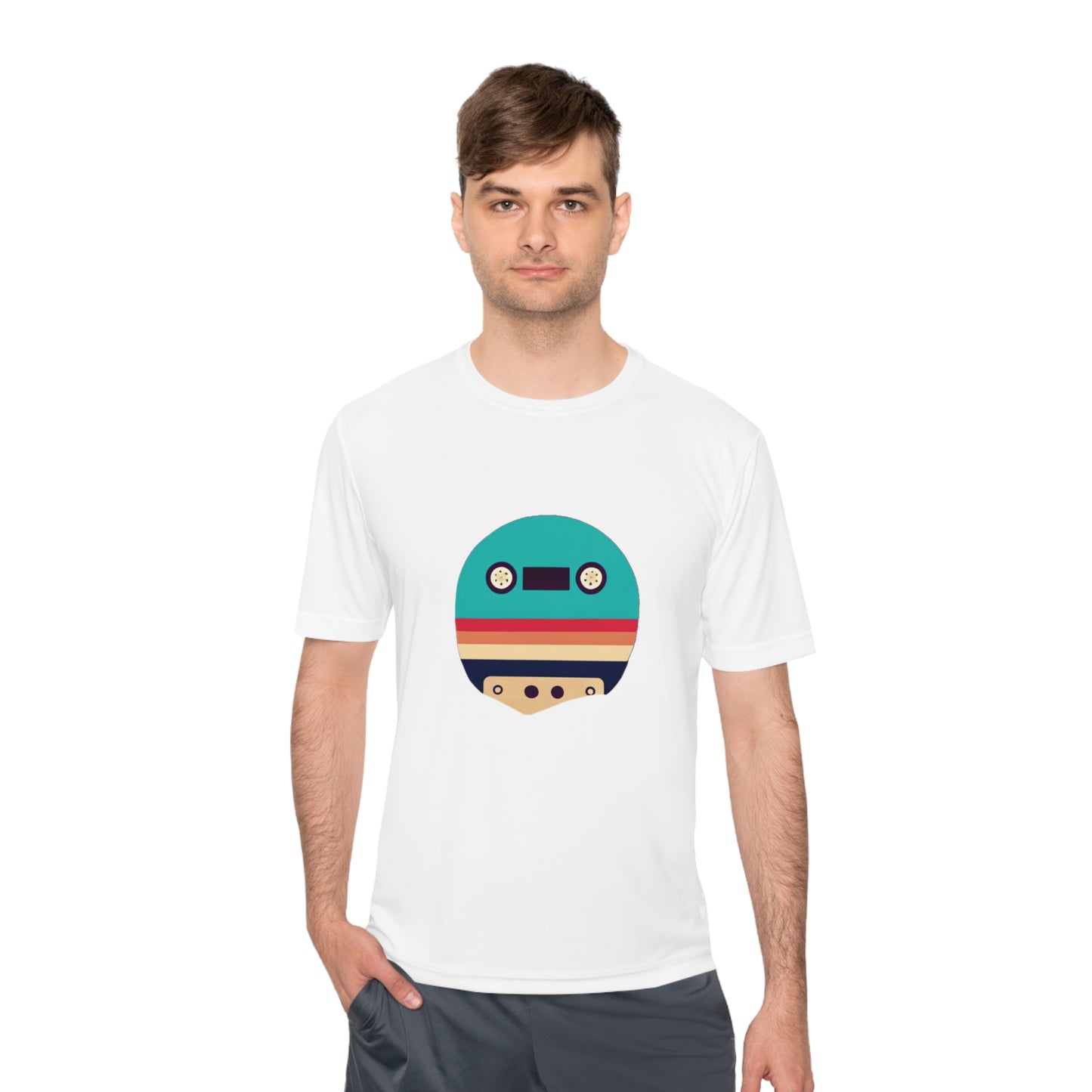 Cassette Logo Unisex Moisture Wicking Tee