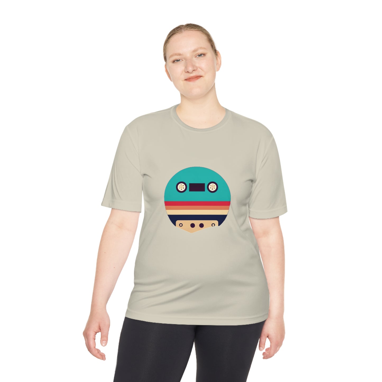 Cassette Logo Unisex Moisture Wicking Tee