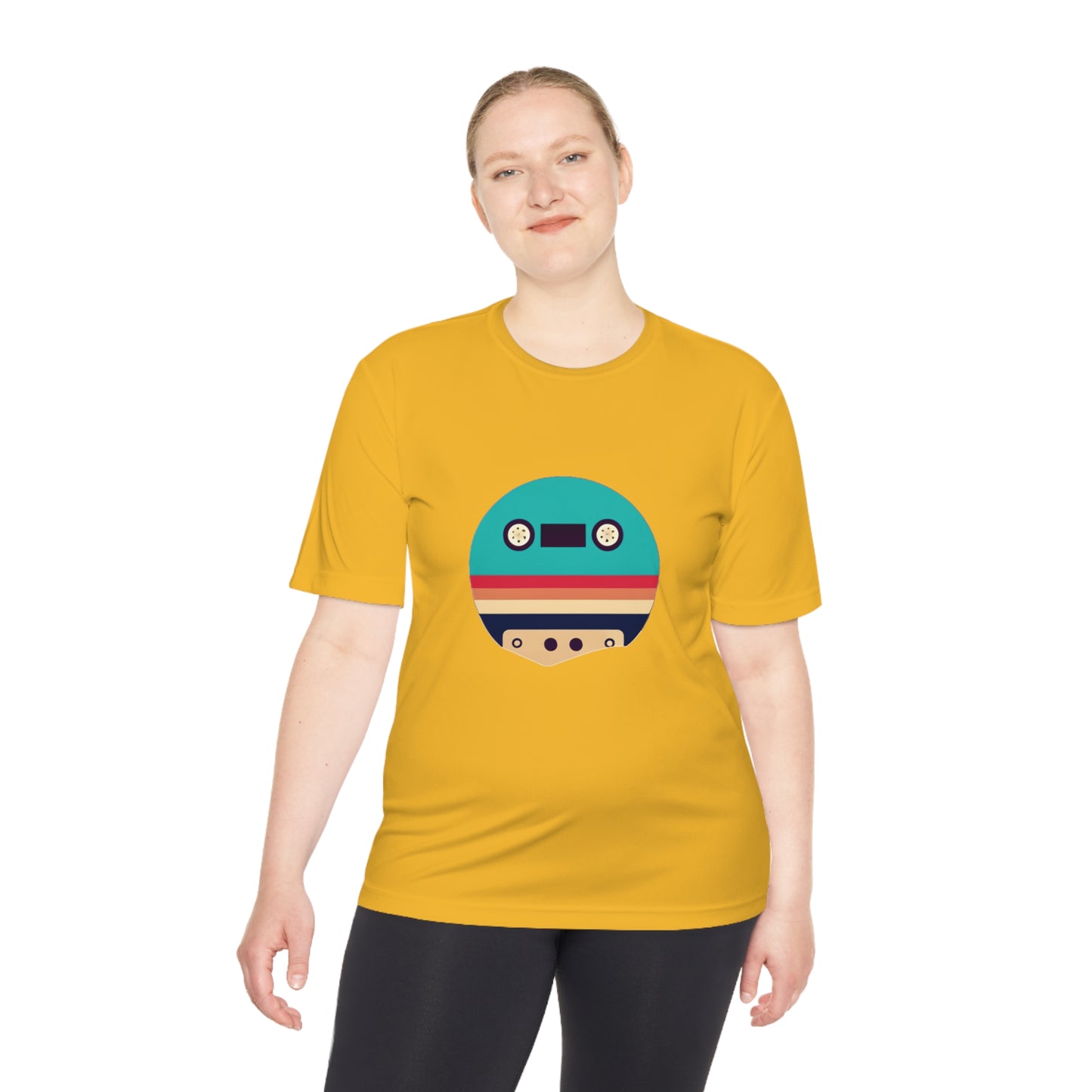 Cassette Logo Unisex Moisture Wicking Tee