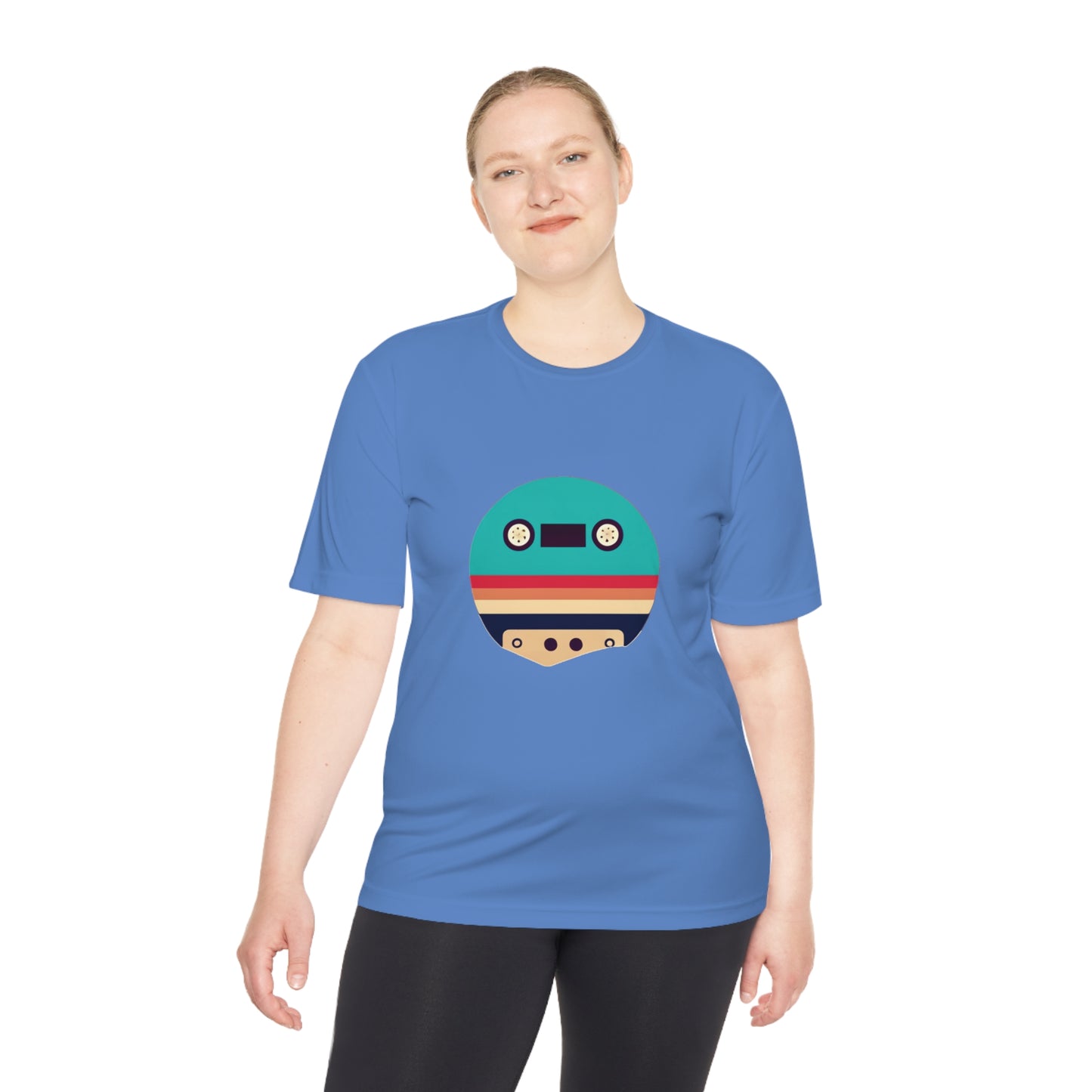 Cassette Logo Unisex Moisture Wicking Tee