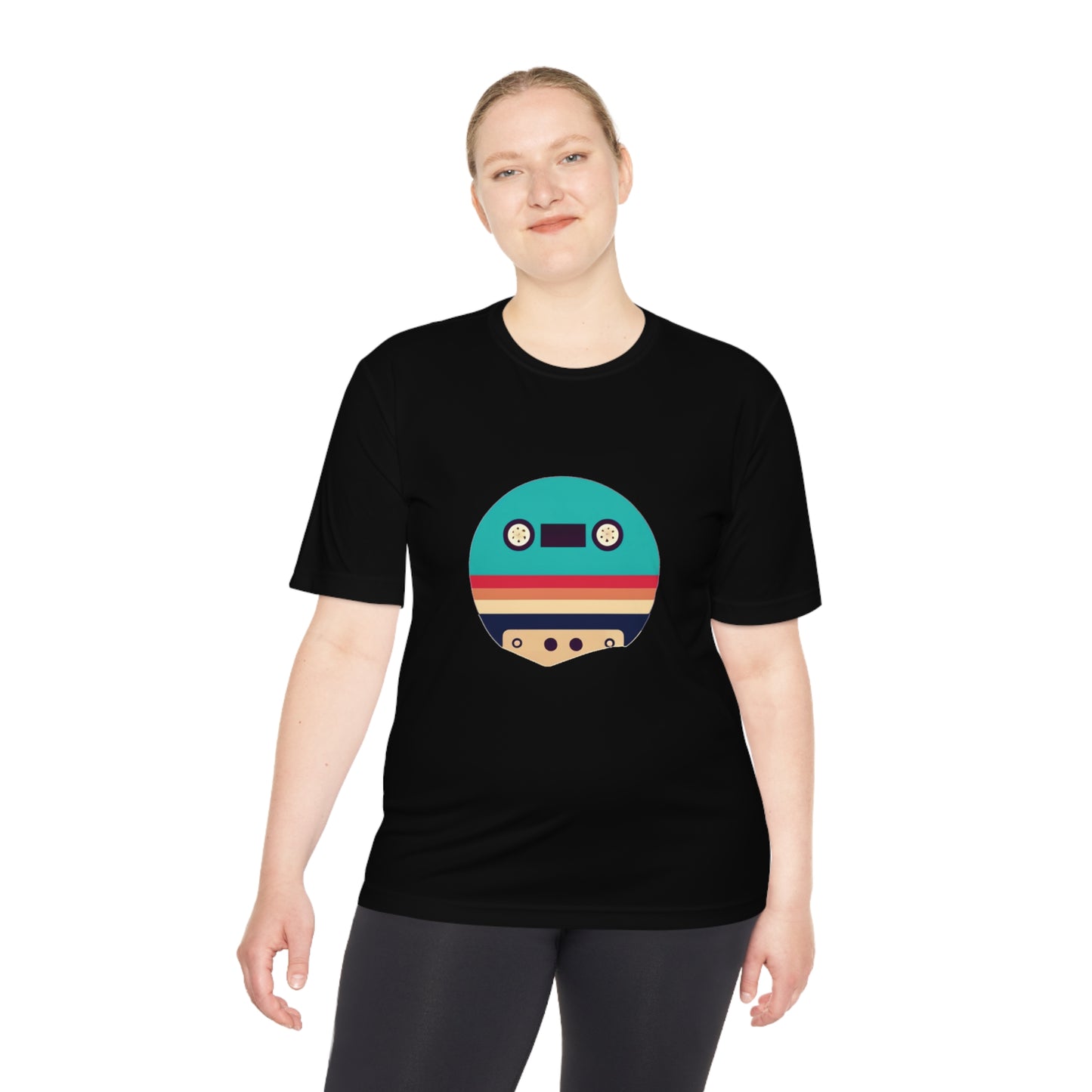 Cassette Logo Unisex Moisture Wicking Tee