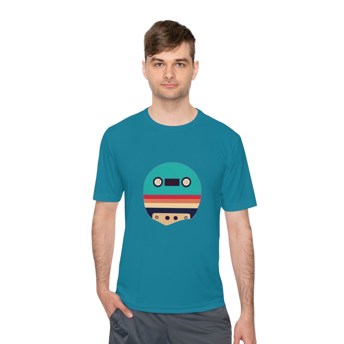 Cassette Logo Unisex Moisture Wicking Tee