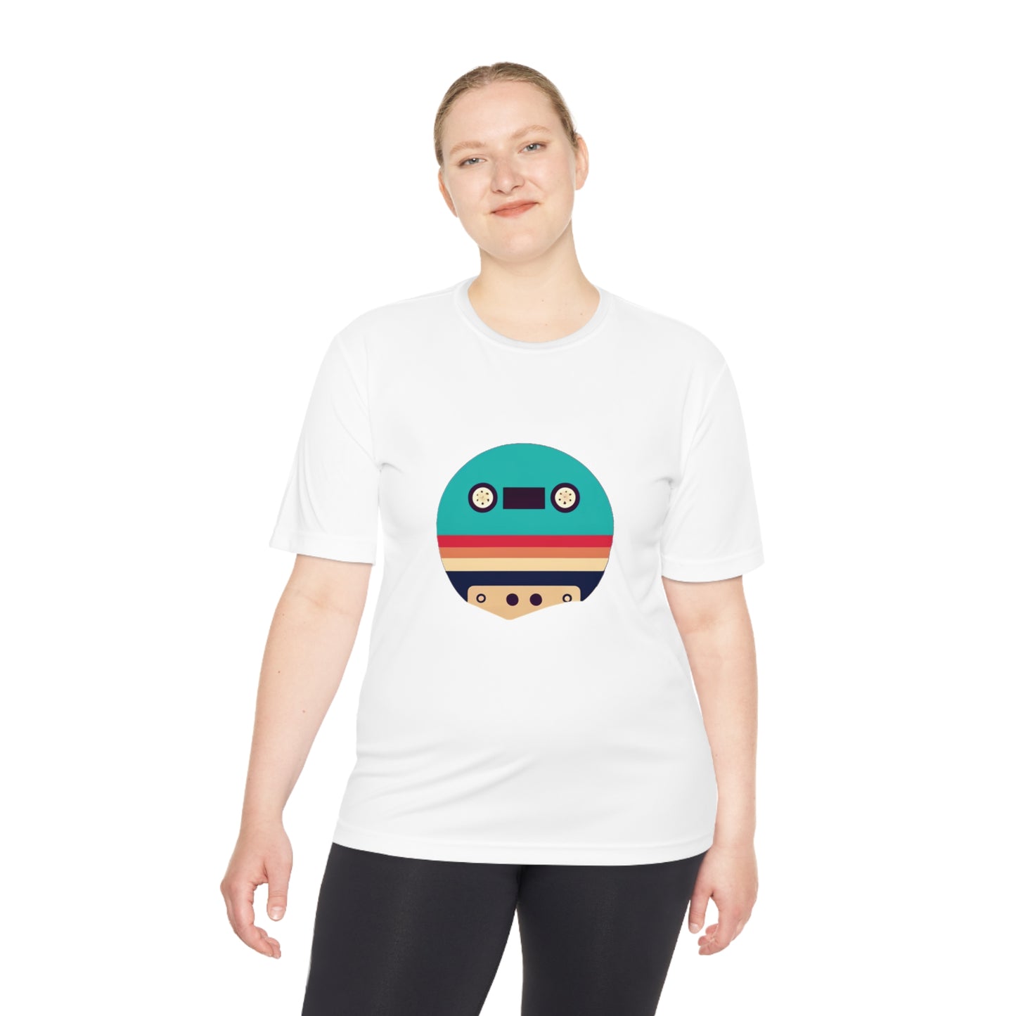 Cassette Logo Unisex Moisture Wicking Tee