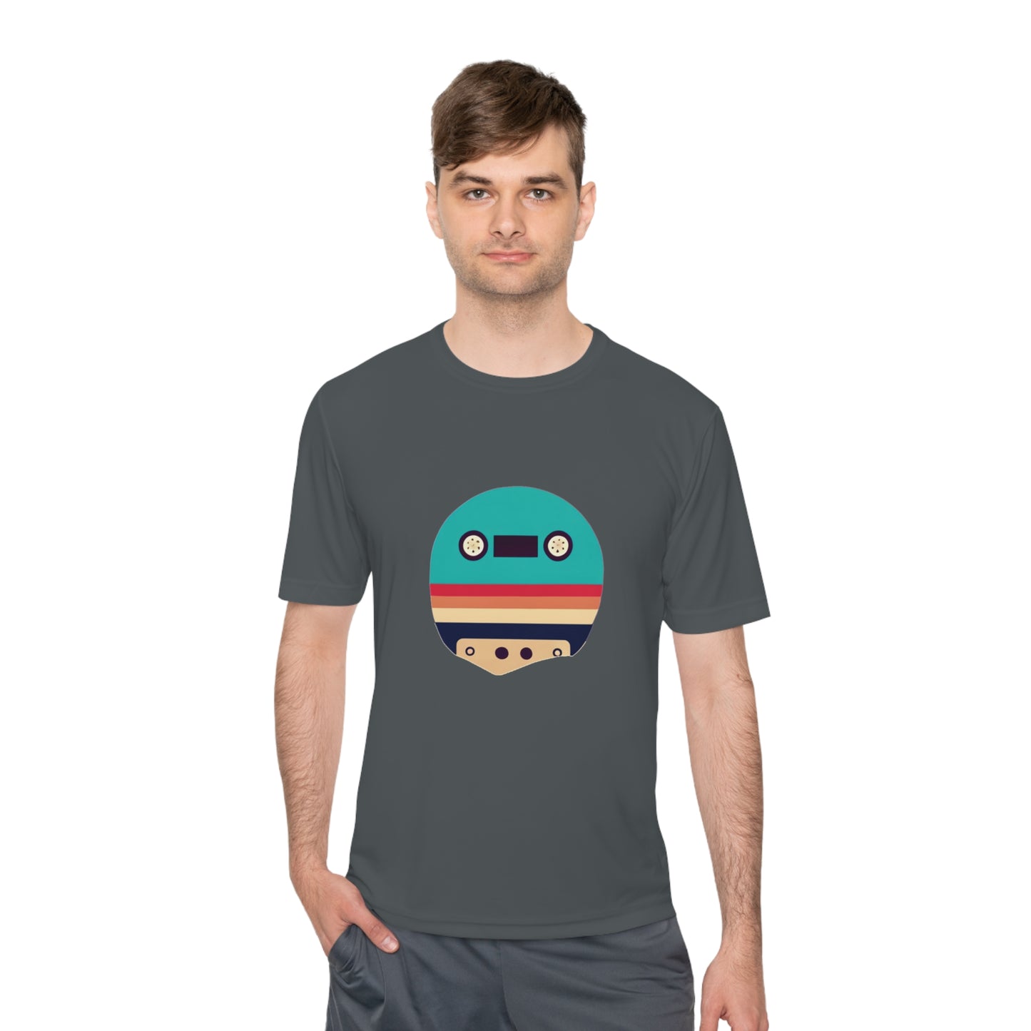 Cassette Logo Unisex Moisture Wicking Tee