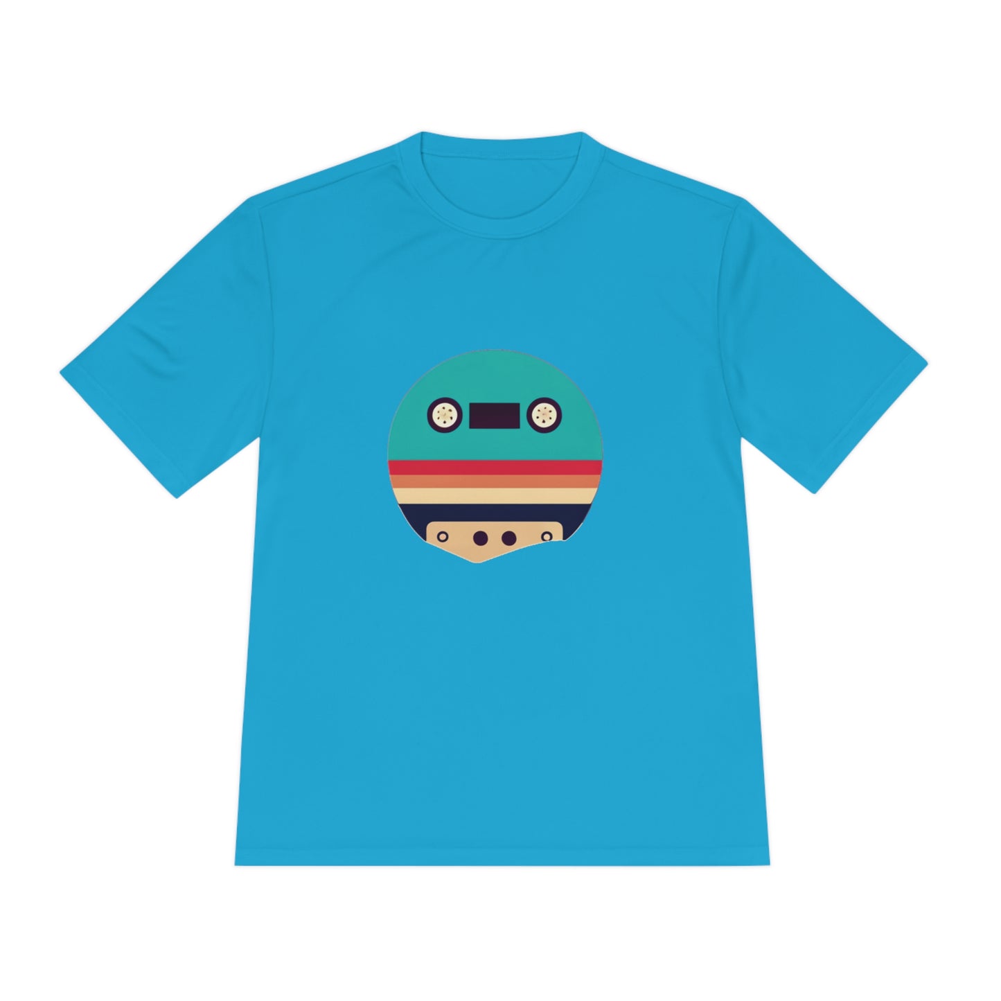 Cassette Logo Unisex Moisture Wicking Tee