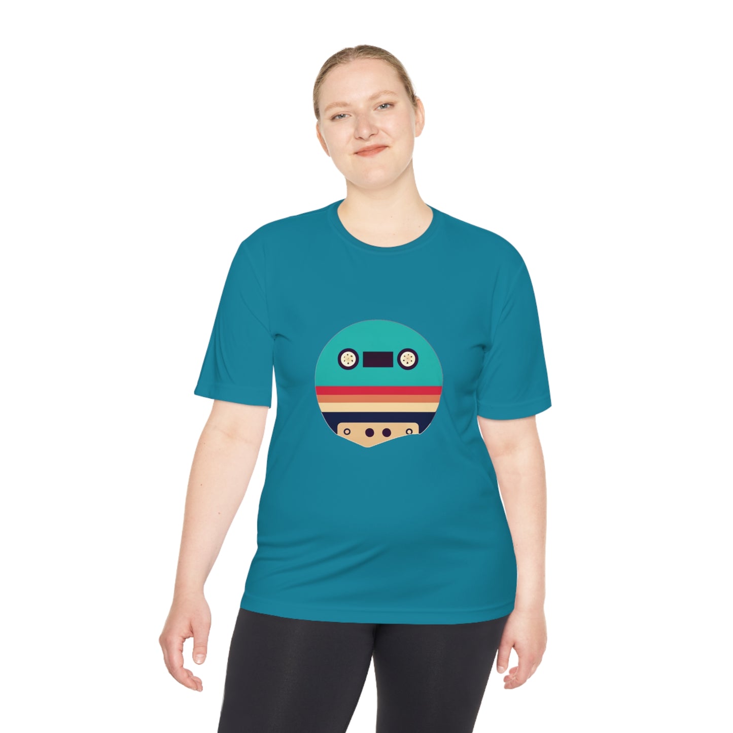 Cassette Logo Unisex Moisture Wicking Tee