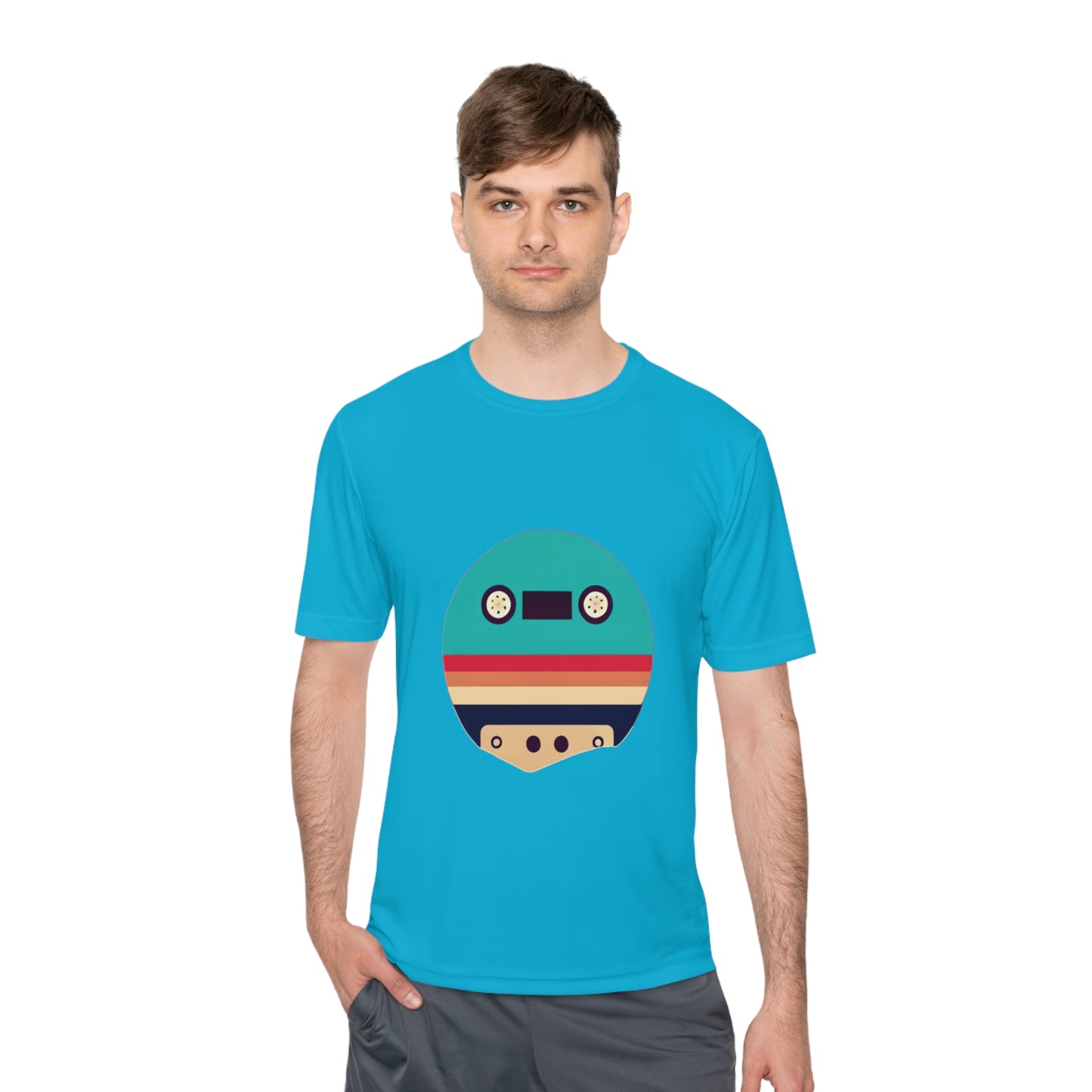 Cassette Logo Unisex Moisture Wicking Tee