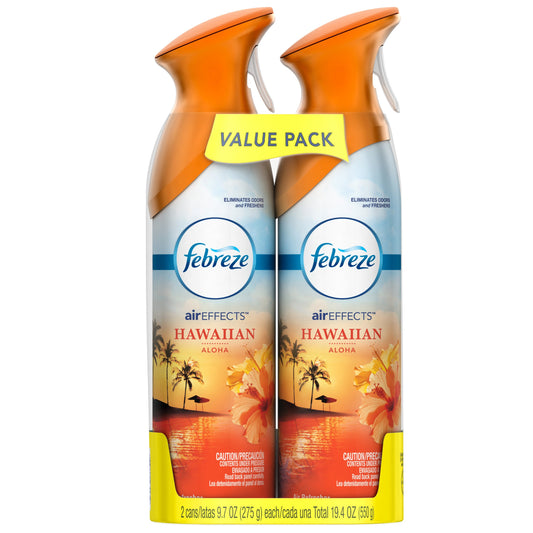 Febreze Air Effects Air Freshener Hawaiian Aloha 19.4 oz 2 pack